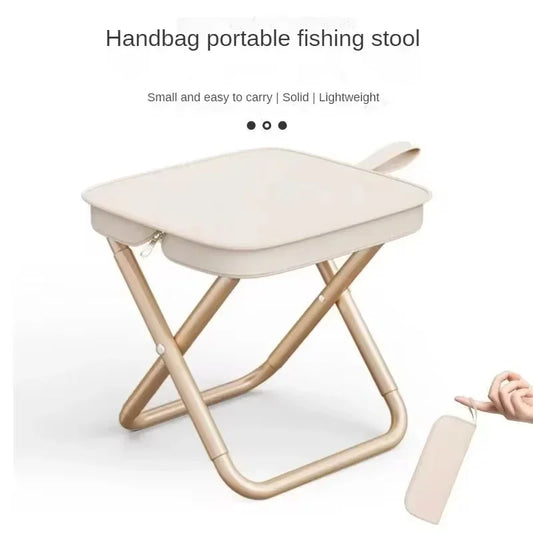 2024 New Ultra-Light Folding Mini Chair – Portable Camping, Fishing, Travel, and Subway Lounge Stool